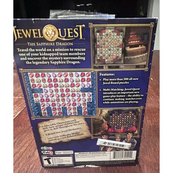 Jewel Quest The Sapphire Dragon PC  Video Games 2011 - Picture 3 of 7